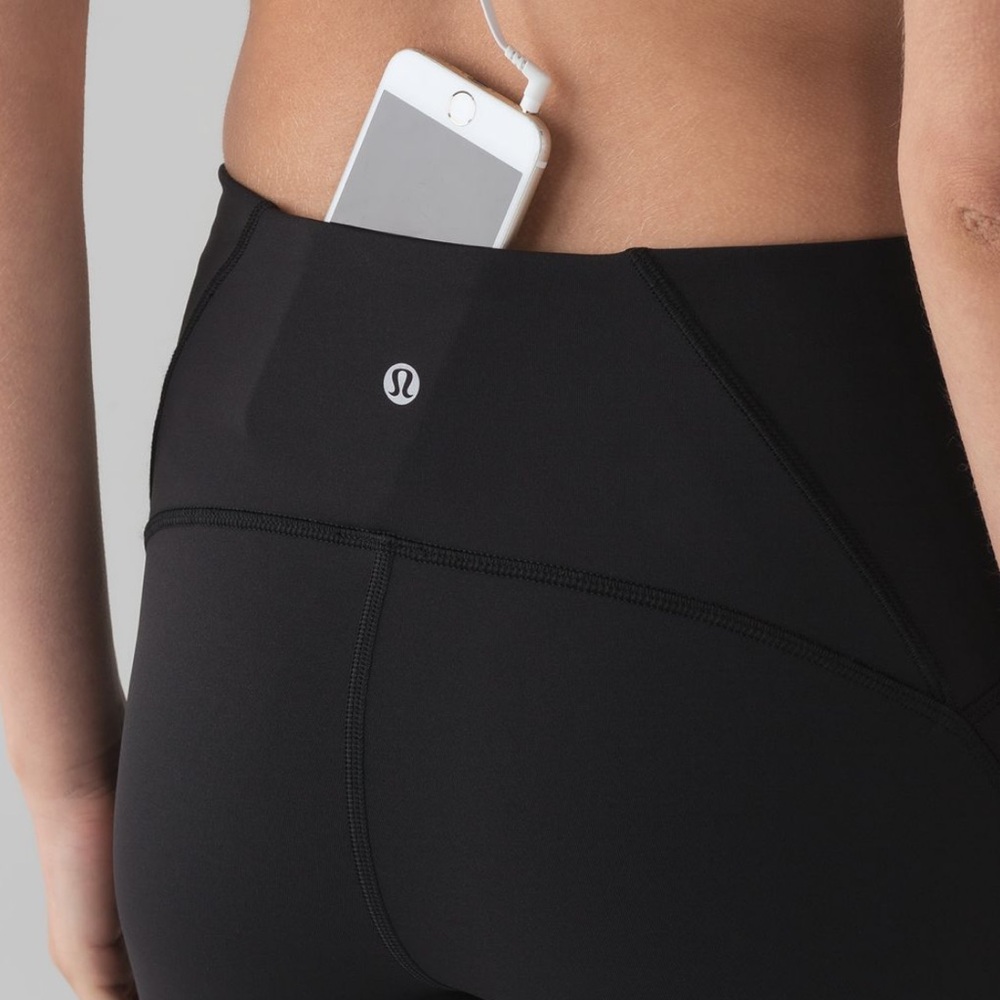 Lululemon Train Times 7/8 High-Rise Pant 25" Black Size 2 - Picture 2 of 8